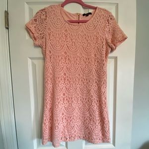 Pink Lace Dress